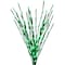 Celebrations Celebrations Platinum LED Green Light Burst 32 in. Yard Decor LEDLBST100GRTWA - alternate 1